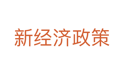 新经济政策