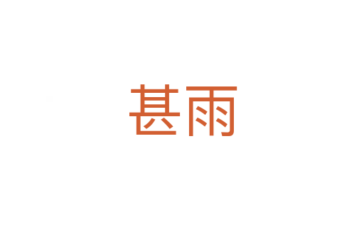 甚雨
