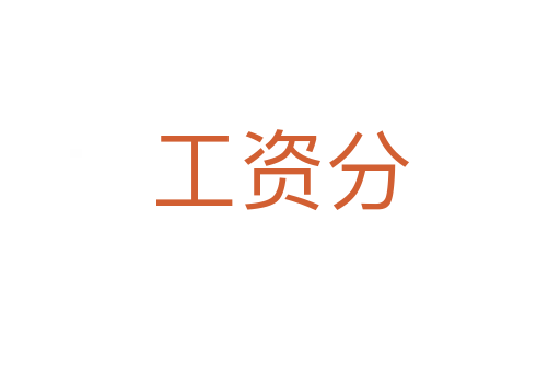 工资分