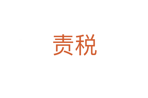 责税