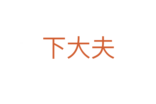 下大夫