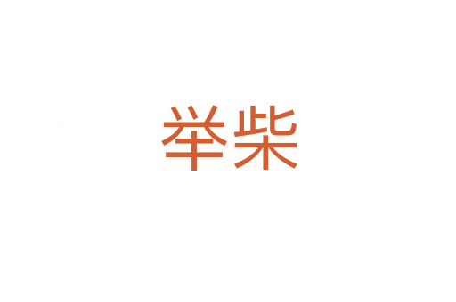 举柴