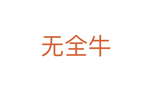 无全牛