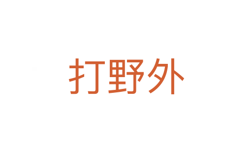打野外