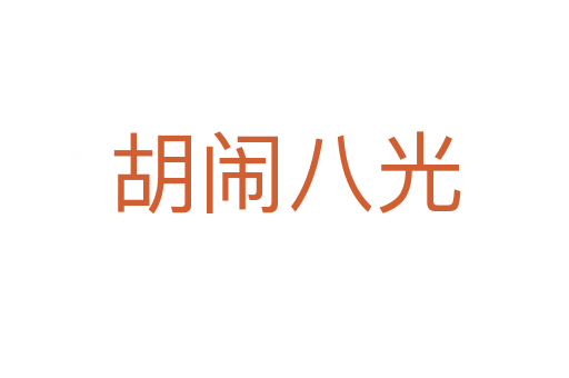 胡闹八光