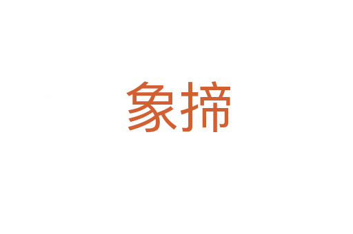 象揥