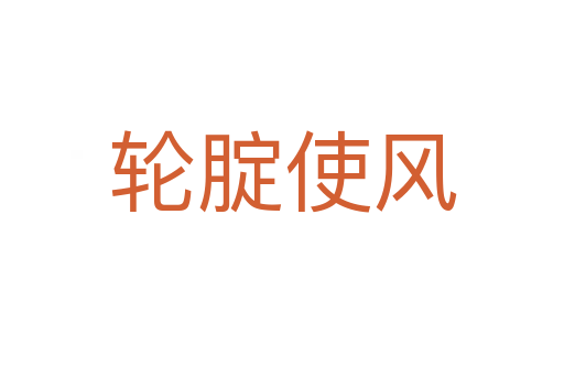 轮腚使风