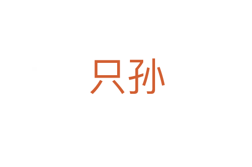 只孙