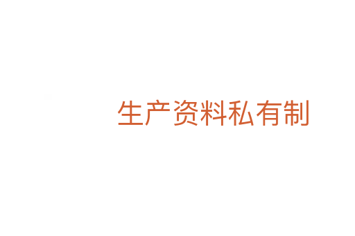 生产资料私有制